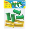 Image de Jovi Accessoires de modelage 4 mini-extrudeuses assorties pour Soft Dough, pâte à modeler souple