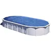 Image de Piscine acier blanc Haïti ovale 9,20 x 5,05 x 1,32 m - Gré