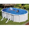 Image de Piscine acier blanc Atlantis ovale 6,34 x 3,99 x 1,32 m - Gré