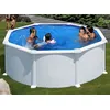 Image de Piscine acier blanc Atlantis ronde 3,70 x 1,32 m - Gré