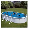 Image de Kit piscine hors-sol acier ovale fidji 7.30 x 3.75 x h.1.20 m
