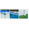 Image de Kit piscine hors-sol atlantis acier blanc ronde 350 x h132 cm