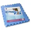 Image de Lot de 9 Dalles de protection de sol en mousse bleu 50 x 50 cm ép 4 mm (tapis de sol pour piscine hors sol ou spa gonflable)