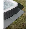 Image de GRE Lot de 9 Dalles de sol pour piscine hors sol ou spa gonflable gris 50 x 50cm