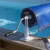 Image de Enrouleur de bâches pour piscine hors-sol jusqu'a 5,8m de large - modele cylindrique