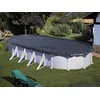Image de Bâche d'hivernage 180 g/m² pour piscine acier ovale 6,34 x 3,99 m - Gré