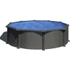 Image de Piscine acier gris anthracite Juni ronde 4,80 x 1,32 m - Gré