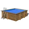 Image de Bâche à bulles pour piscine bois carrée City 2,25 x 2,25 m - Gré