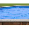 Image de Bâche à bulles pour piscine bois octogonale Safran 2 6,20 x 3,95 m - Gré