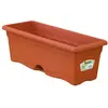 Image de Plastiken Pot de fleurs 7551 Terracota Polypropylène (50 x 20 cm), Repassage + entretien du linge : accessoires, Marron