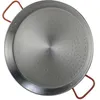 Image de Plat à Paëlla En Acier Poli à Anses - 40 Cm
