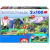 Image de Educa Le monde des dinosaures (100 pièces)
