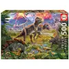 Image de Educa Rencontre Entre Dinosaures (500 pièces)