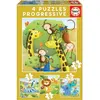 Image de Educa Wild animals pcs (73 pièces)