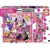 Image de MINNIE Puzzle Progressif Minnie + The Happy Helpers 12-16-20-25 Pcs