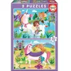 Image de EDUCA 2x20 licornes et fees