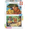Image de 2 puzzles de 20 pieces Disney Animaux