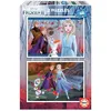 Image de EDUCA - puzzle 2x48 la reine des neiges 2