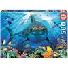 Image de Educa grand requin blanc (500 pièces)