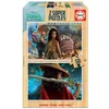 Image de PUZZLE 2x50 PIECES EN BOIS : RAYA ET LE DERNIER DRAGON Educa