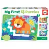 Image de Mes Premiers Puzzles Progressifs Animaux de la Jungle