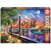 Image de Puzzle 2000 Pieces Londres Au Coucher Du Soleil - Educa