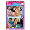 Image de 2 puzzles de 100 pieces Barbie