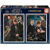 Image de Educa 2X500 Bêtes fantastiques (500 pièces)