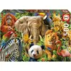 Image de Educa Puzzle Animaux sauvages 500 pièces (500 pièces)