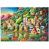 Image de Puzzle - Le port caché coloré - 500 pièces - Dès 11 ans - 48x34cm - Educa