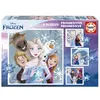 Image de 4 puzzles evolutifs La reine des Neiges