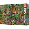 Image de Educa 19902      500   . Jungle du tigre (500 pièces)