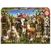 Image de Puzzle 500 pièces : Les Malins De La Ferme Educa