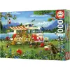 Image de Educa 19922      1000   . Camping Holiday (1000 pièces)