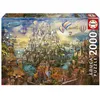 Image de Puzzle 2000 pièces : Cité Des Rêves Educa