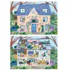 Image de Puzzle 2 x 100 pièces : Interieur de Maison Educa
