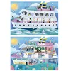 Image de Puzzle 2 x 100 pièces : Interieur de Bateau Educa