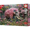 Image de Educa Puzzle Blumen-Elefant 500 dls (500 pièces)