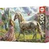 Image de Educa      500    Faries,Unicorns,Airies,Unicorns And Butterflies 20243 (500 pièces)