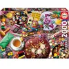 Image de Puzzle - Table de couture à l'heure du thé - 2000 pièces - Dès 14 ans - 96x68cm - Educa