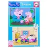 Image de Puzzle - EDUCA - Peppa Pig - 2 x 48 pieces