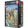 Image de Educa Le plus petit puzzle de 1000 pièces du monde Gaudi, collage (1000 pièces)