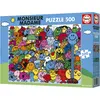 Image de Educa Puzzle 500 pieces XXL Pieces - Puzzle Monsieur Madame (500 pièces)