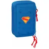 Image de Superman, Trousse, Allzwecktasche Blau 12,5 X 19,5 X 5,5 Cm 37 Stücke