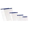 Image de LOT de 10 Enri Bloc-notes agrafé sans couverture A7 4 x 4 80 feuilles   Format A7 compact   Sans couverture pour plus de commodité   Agrafé pour plus de durabilité   80 feuilles de papier de haute qualité