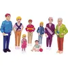 Image de "Miniland - Set de 8 personnages, ""la famille europeenne"""