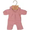 Image de Miniland Rosa Pyjamas Mit Hut Für 38 cm Puppe