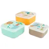 Image de Miniland, Récipients à nourriture pour bébés, Snackbox-3 Jungle