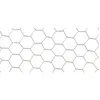 Image de Grillage métallique - "Galvanex " - 1.00 x 25 m - Gris