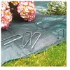 Image de NORTENE Agrafes métal en U Lot de 10 Fixsol 14 x 4 x 14 cm pour paillage